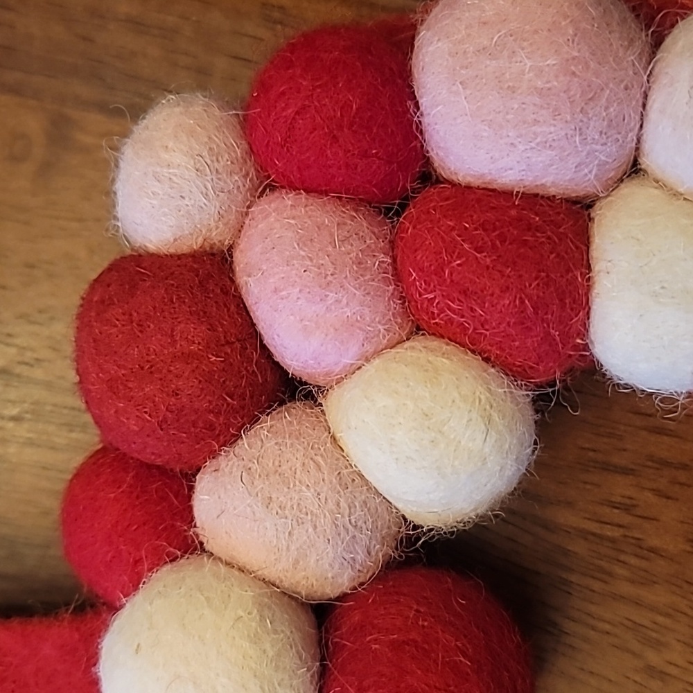 Felt Valentines Heart - Picture 3 of 4